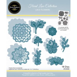 Jamie Rodgers Crafts Lace Flowers Craft Die Set