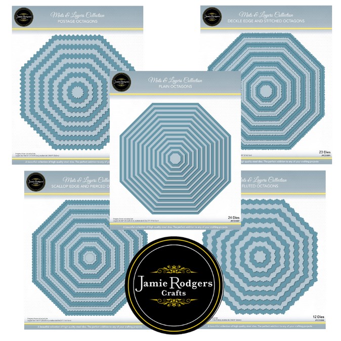 Jamie Rodgers Crafts Octagons - Mats & Layers Collection