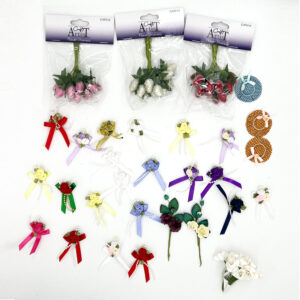 Spring Embellishment Pack - Flowers, Stamen & Bows