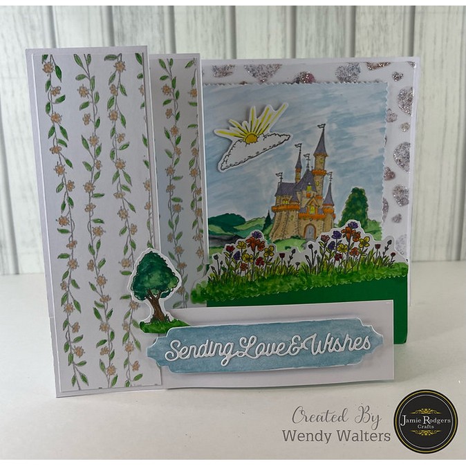 Jamie Rodgers Crafts Floral Vines DL Clear Stamp - Image 5