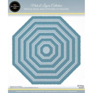 Jamie Rodgers Crafts Deckle Edge & Stitched Octagons Die Set