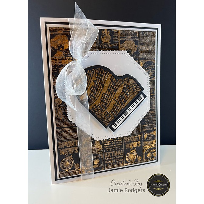 Jamie Rodgers Crafts Deckle Edge & Stitched Octagons Die Set - Image 3