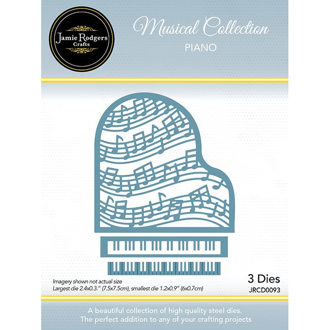 Jamie Rodgers Crafts Piano Craft Die Set