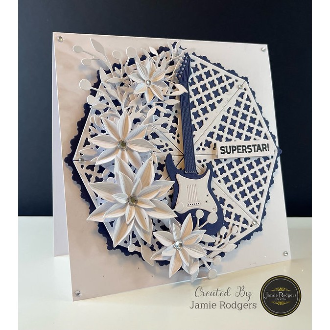 Jamie Rodgers Crafts Guitar Craft Die Set - Image 8