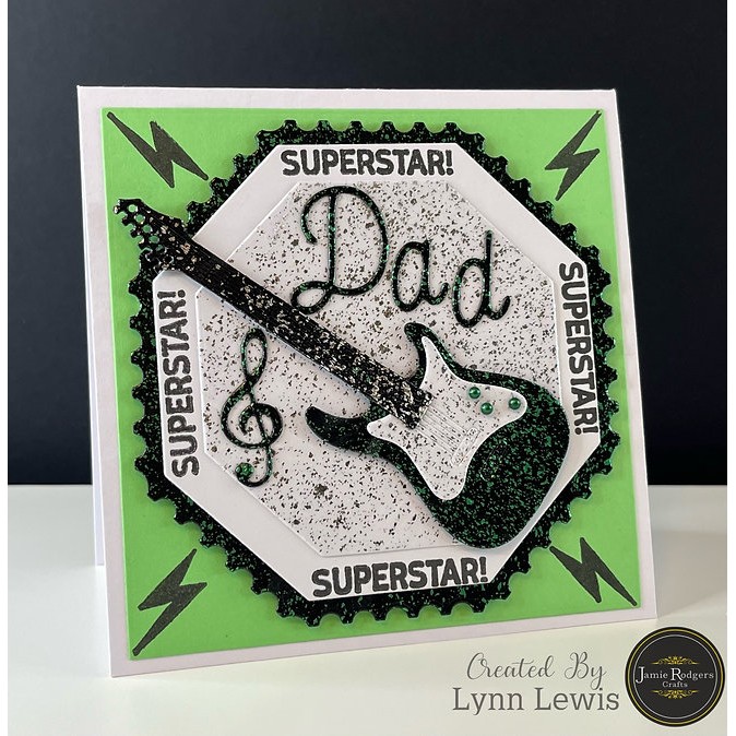 Jamie Rodgers Crafts Guitar Craft Die Set - Image 7