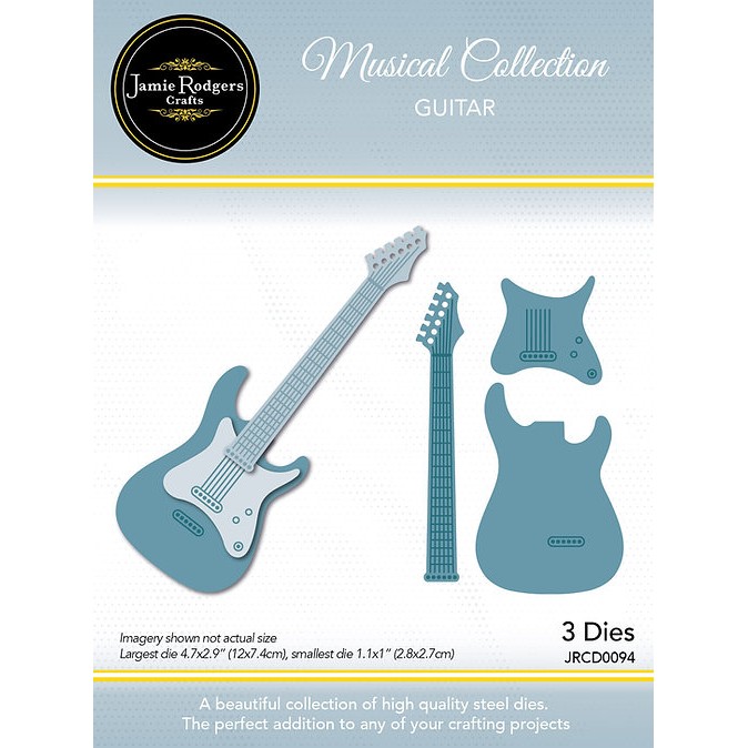 Jamie Rodgers Crafts Guitar Craft Die Set