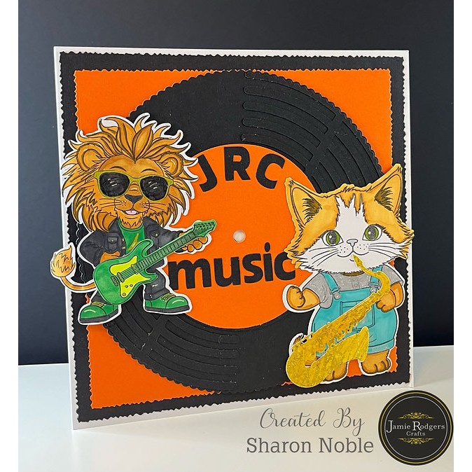 Jamie Rodgers Crafts Saxophone Craft Die Set - Image 2