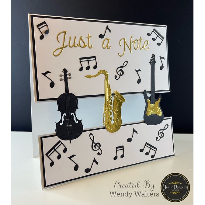 Jamie Rodgers Crafts Saxophone Craft Die Set - Image 10