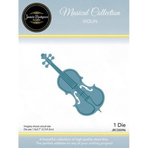 Jamie Rodgers Crafts Violin Craft Die Set