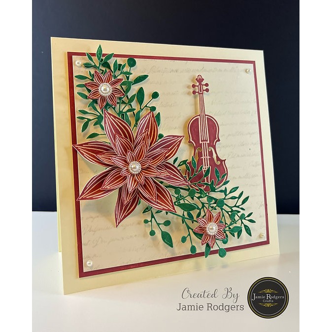 Jamie Rodgers Crafts Violin Craft Die Set - Image 3