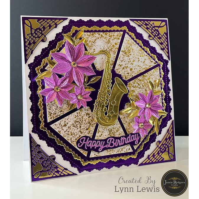 Jamie Rodgers Crafts Rippled Star Blooms Craft Die - Image 4