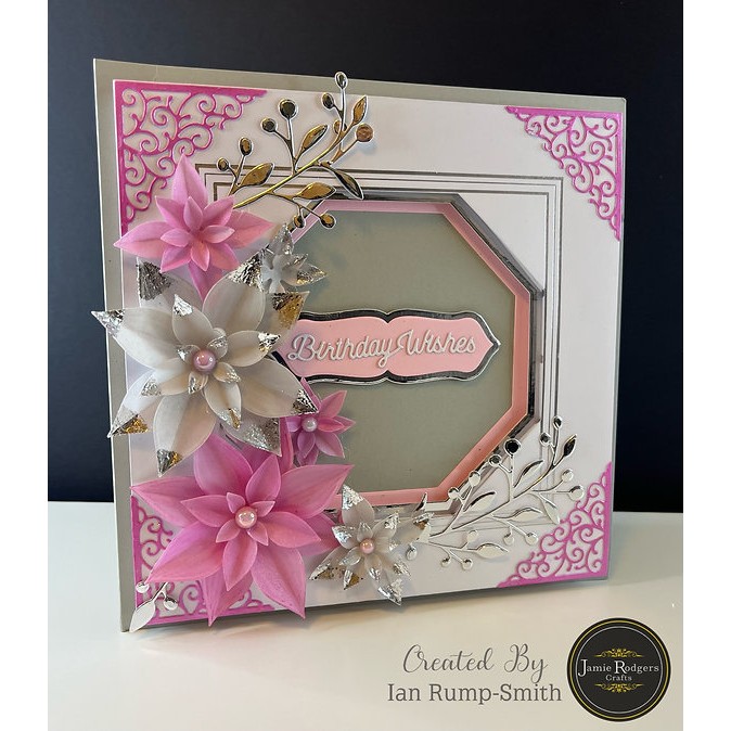 Jamie Rodgers Crafts Rippled Star Blooms Craft Die - Image 10