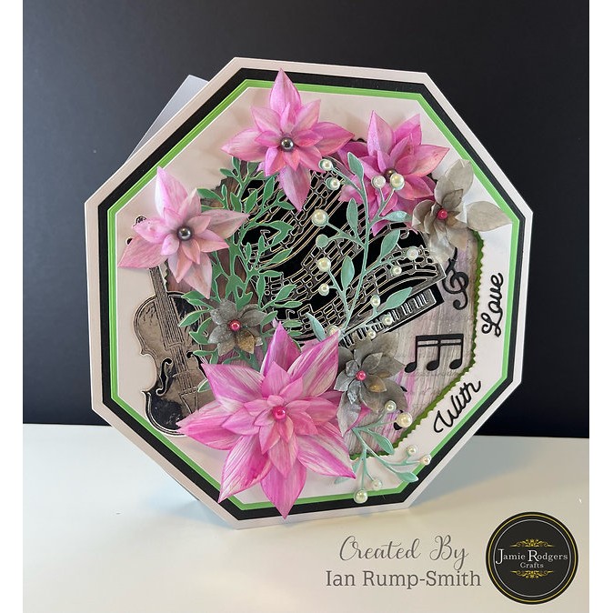 Jamie Rodgers Crafts Rippled Star Blooms Craft Die - Image 8