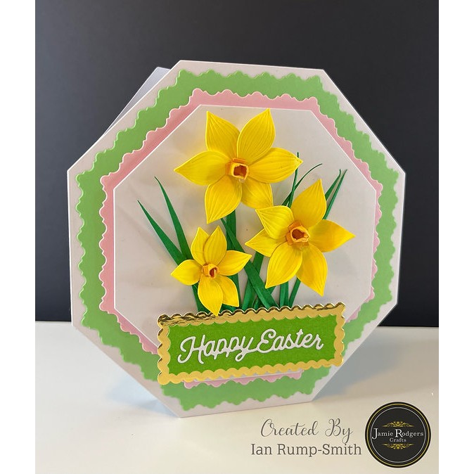 Jamie Rodgers Crafts Rippled Star Blooms Craft Die - Image 5