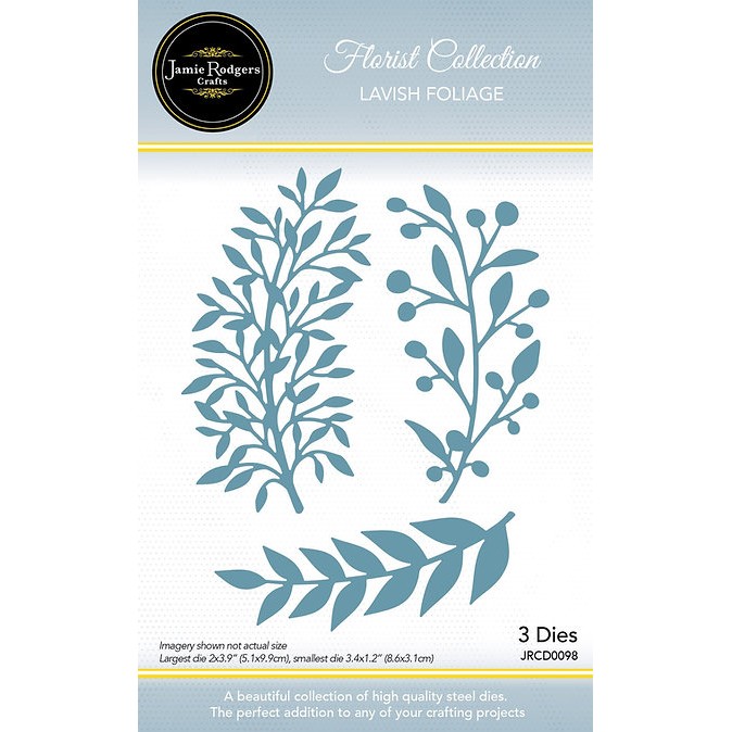 Jamie Rodgers Crafts Lavish Foliage Craft Die