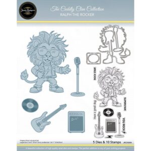 Jamie Rodgers Ralph the Rocker - Lion Stamp & Die Set