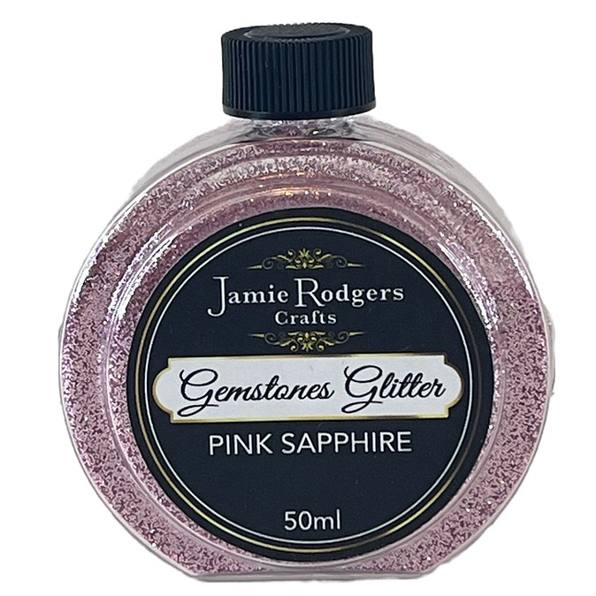 Jamie Rodgers Crafts Gemstones Glitter - Pink Sapphire