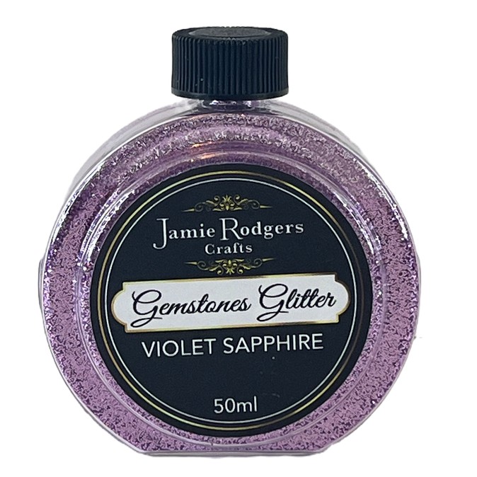 Jamie Rodgers Crafts Gemstones Glitter - Violet Sapphire