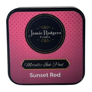 Jamie Rodgers Metallic Ink Pad - Sunset Red