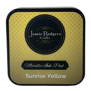 Jamie Rodgers Metallic Ink Pad - Sunrise Yellow