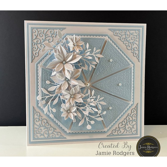 Jamie Rodgers Crafts Octagon Kaleidoscope Segments Stencil - Image 10