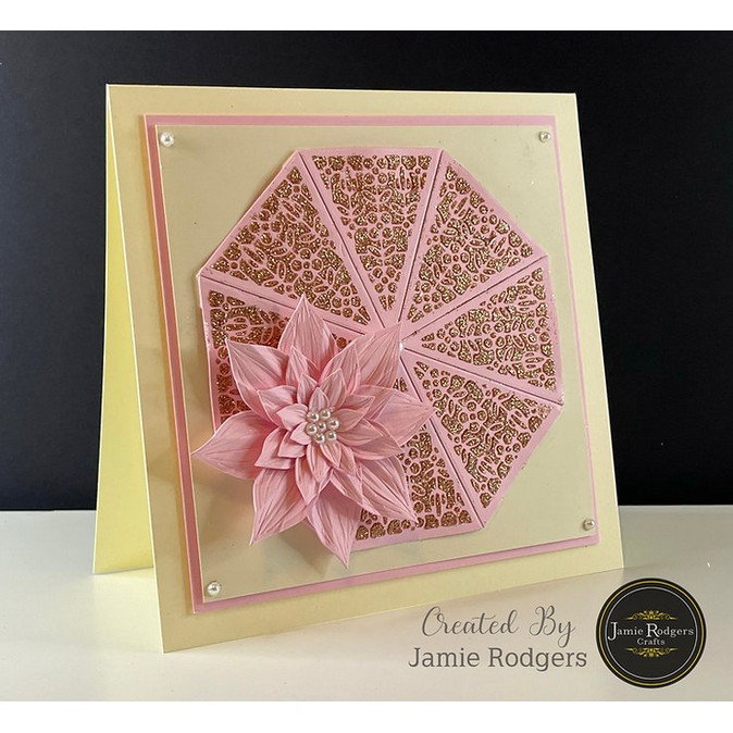 Jamie Rodgers Crafts Octagon Kaleidoscope Segments Stencil - Image 9