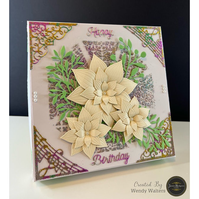 Jamie Rodgers Crafts Octagon Kaleidoscope Segments Stencil - Image 6