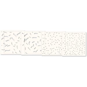 Memory Box - Party Confetti Stencil Set