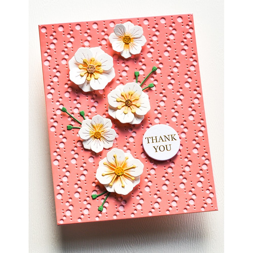 Memory Box - Bubble Dots Plate craft die
