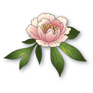 Memory Box - Gentle Peony Bloom craft die