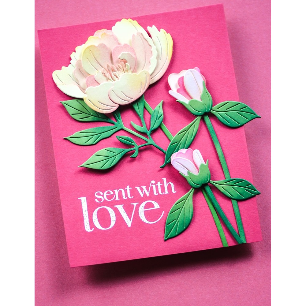 Memory Box - Peony Bud Duo craft die