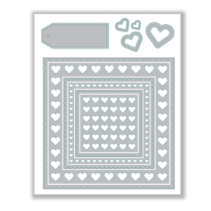 Hazel's Heart Medley Die Set