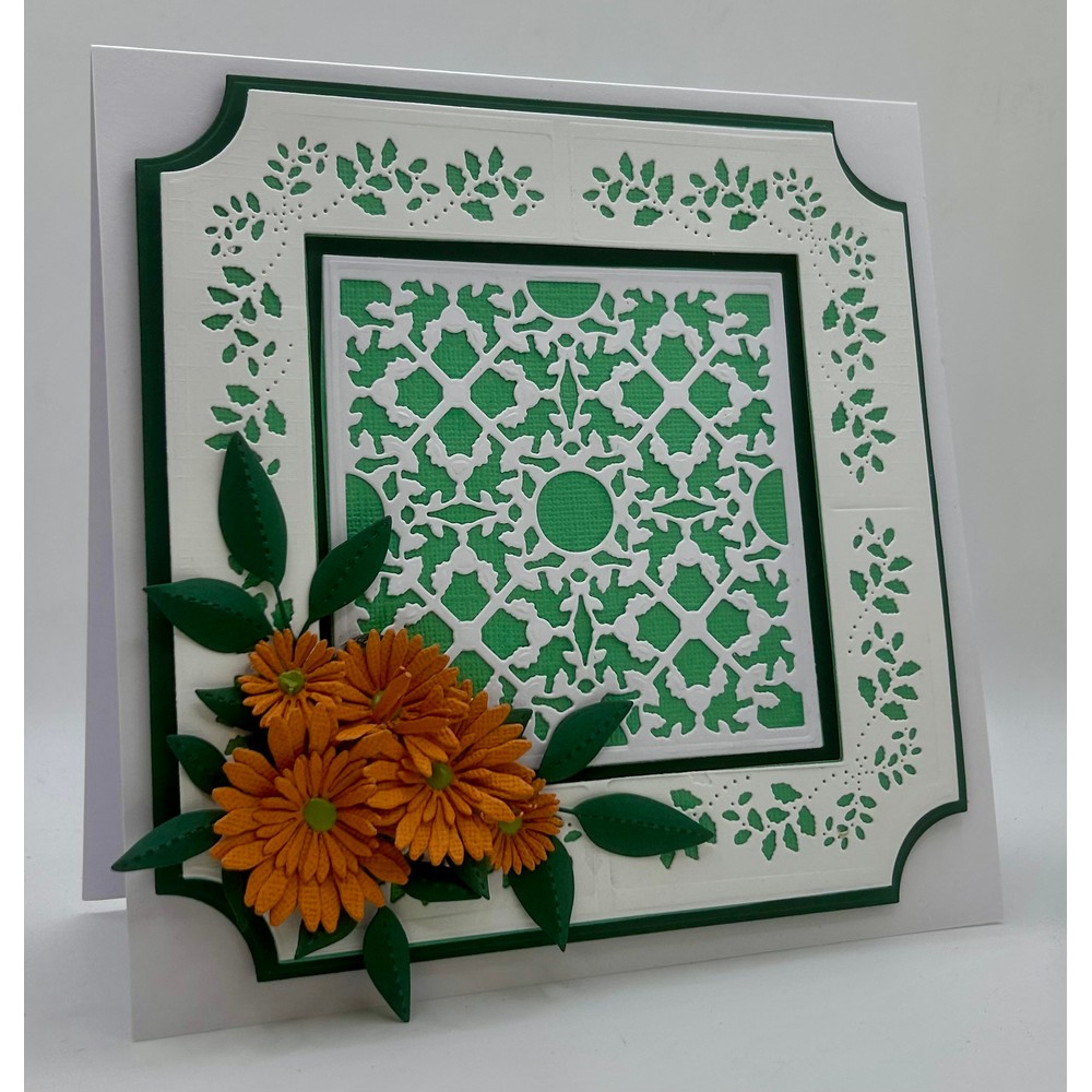 John Next Door - Tatty Gerbera & Morella Leaves Die set