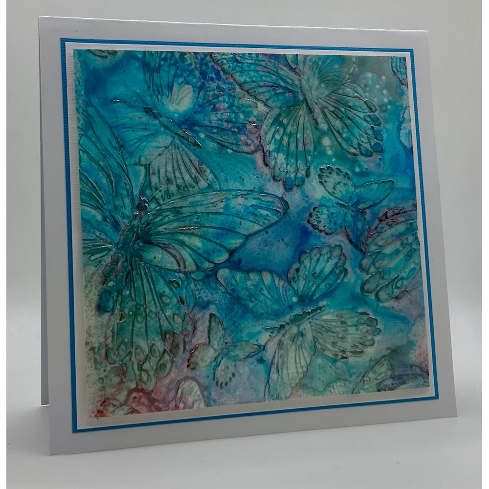 Presscut 3D Embossing Folder Flowery Butterfly set