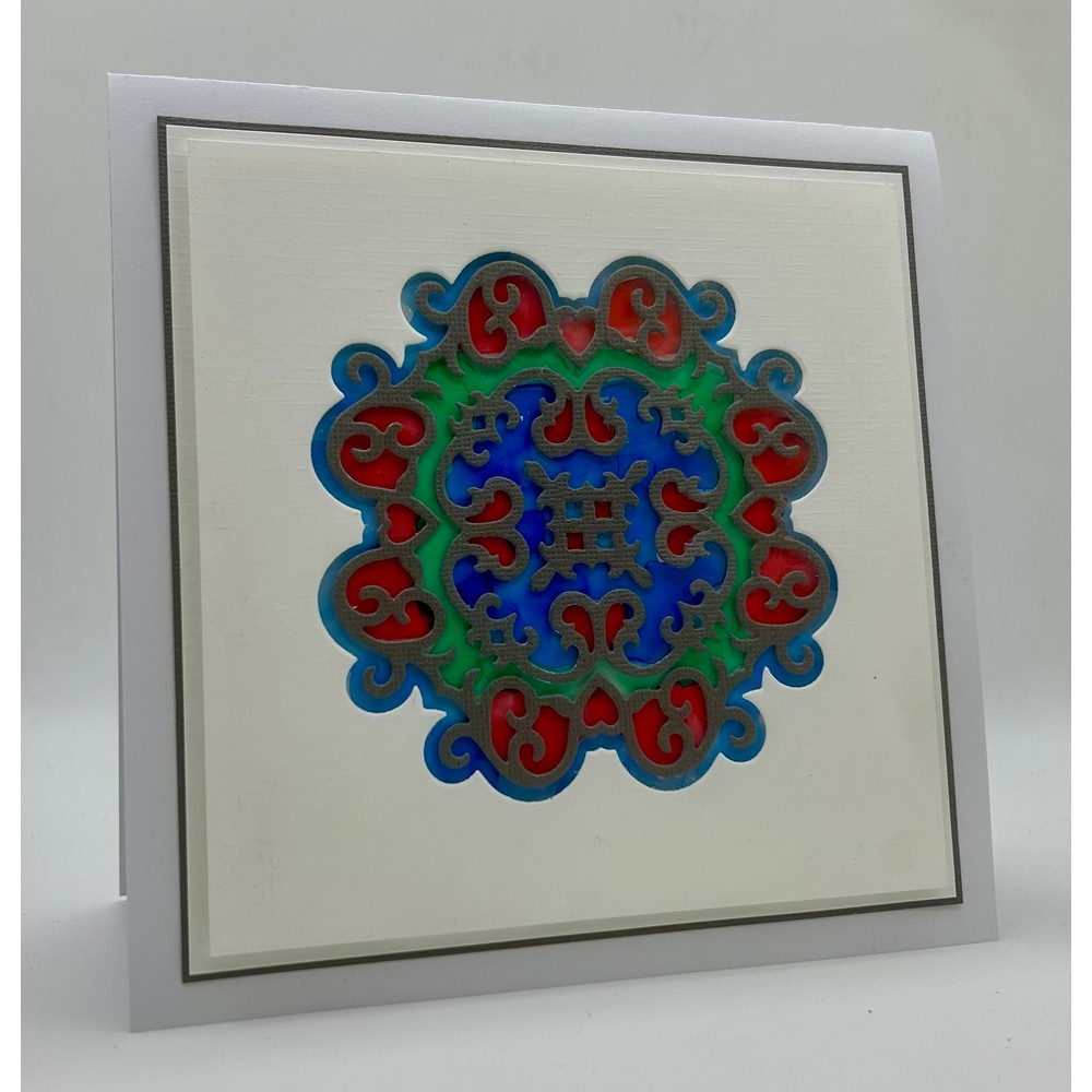 Nellie Snellen Stained Glass Dies - Fantasy Flower-03