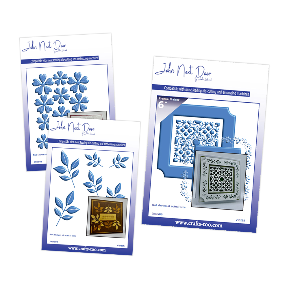 John Next Door Notched Vine & Flowers Bundle