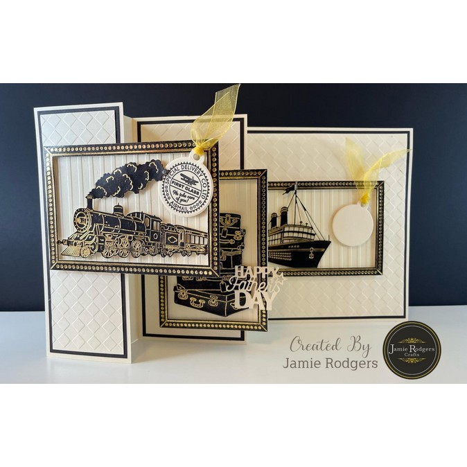 Jamie Rodgers Crafts Steam Train Craft Die Set - Image 5