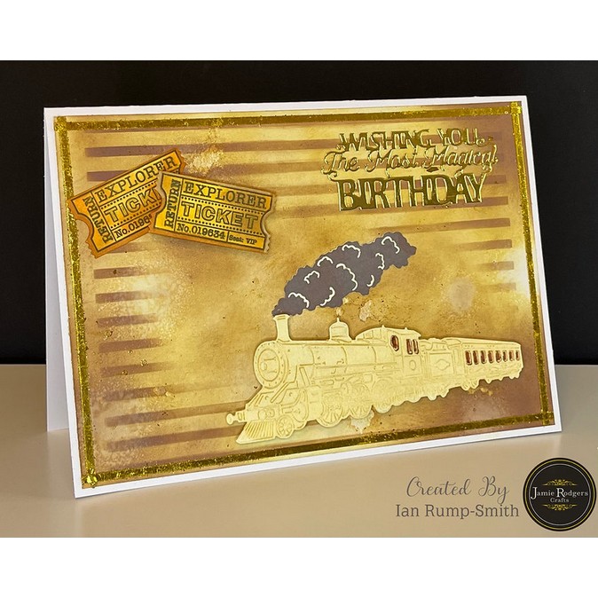 Jamie Rodgers Crafts Steam Train Craft Die Set - Image 4