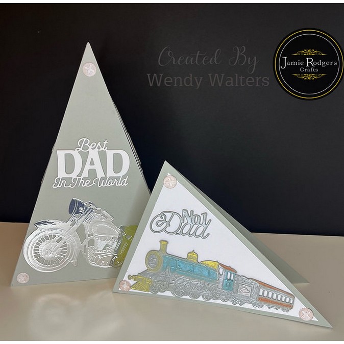 Jamie Rodgers Crafts Steam Train Craft Die Set - Image 3