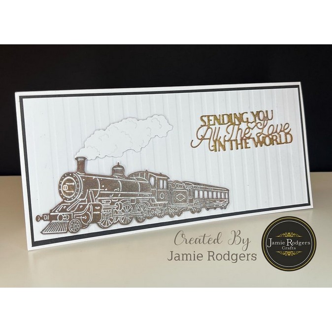 Jamie Rodgers Crafts Steam Train Craft Die Set