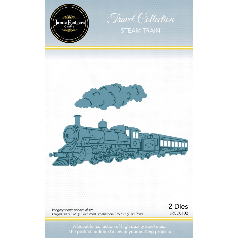 Jamie Rodgers Crafts Steam Train Craft Die Set
