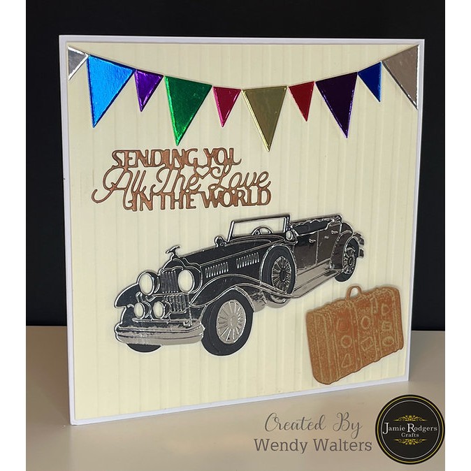 Jamie Rodgers Crafts Vintage Car Craft Die - Image 3