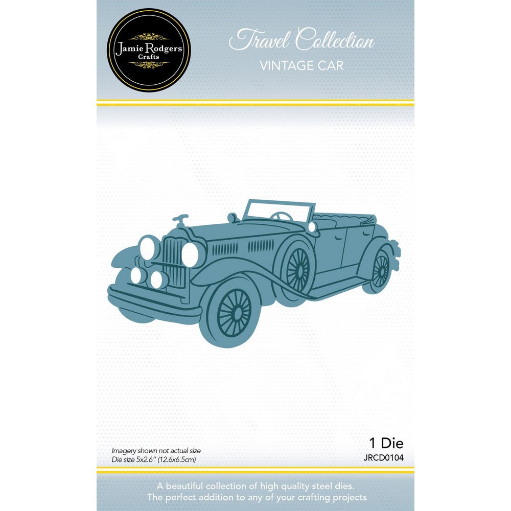 Jamie Rodgers Crafts Vintage Car Craft Die