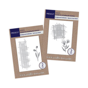 Presscut Cross Hatch Tall & Square Die set
