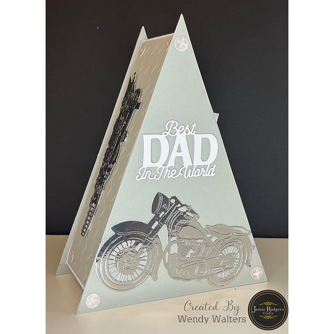 Jamie Rodgers Crafts Best Dad In The World Die