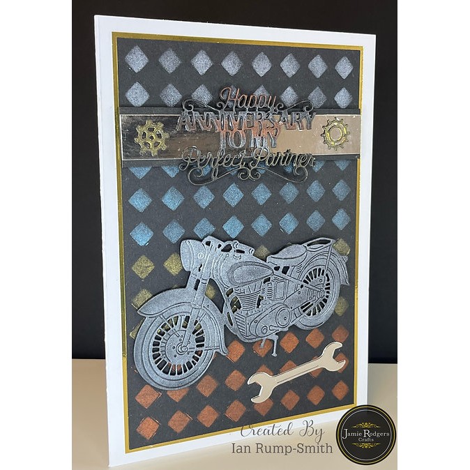 Jamie Rodgers Crafts Happy Anniversary To My Perfect Partner Craft Die