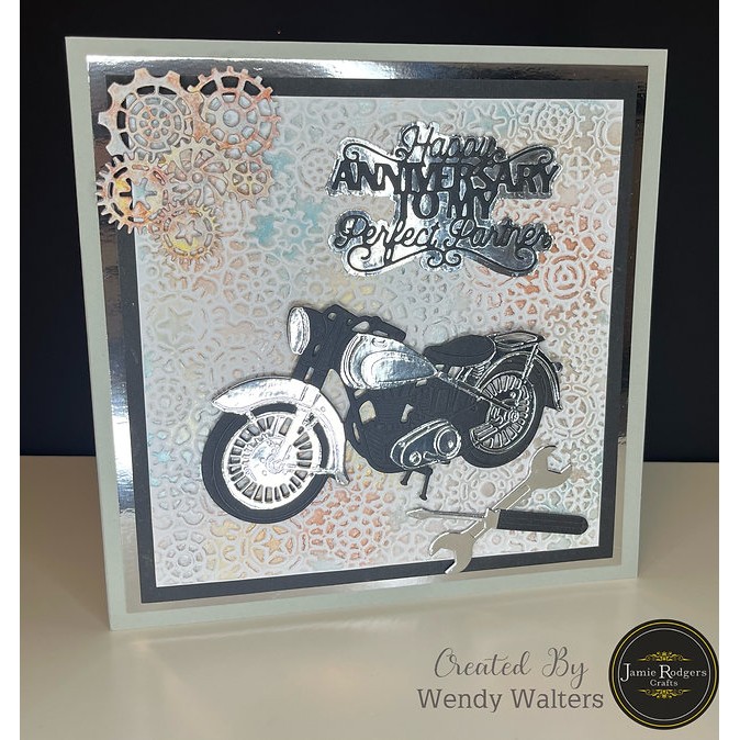 Jamie Rodgers Crafts Happy Anniversary To My Perfect Partner Craft Die - Image 2