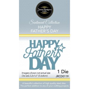 Jamie Rodgers Crafts Happy Father's Day Craft Die