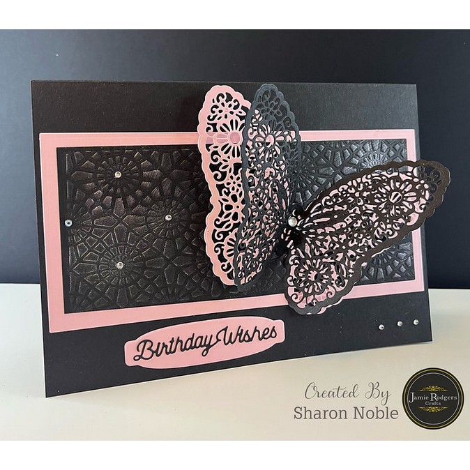 The Stencil Vault - Mosaic Diamonds Small DL Stencil - Image 3