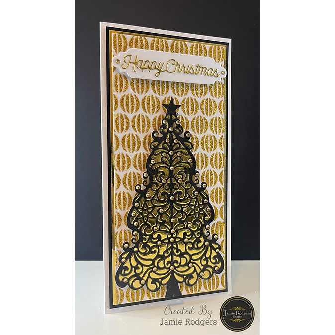 The Stencil Vault - Sliced Circles Small DL Stencil